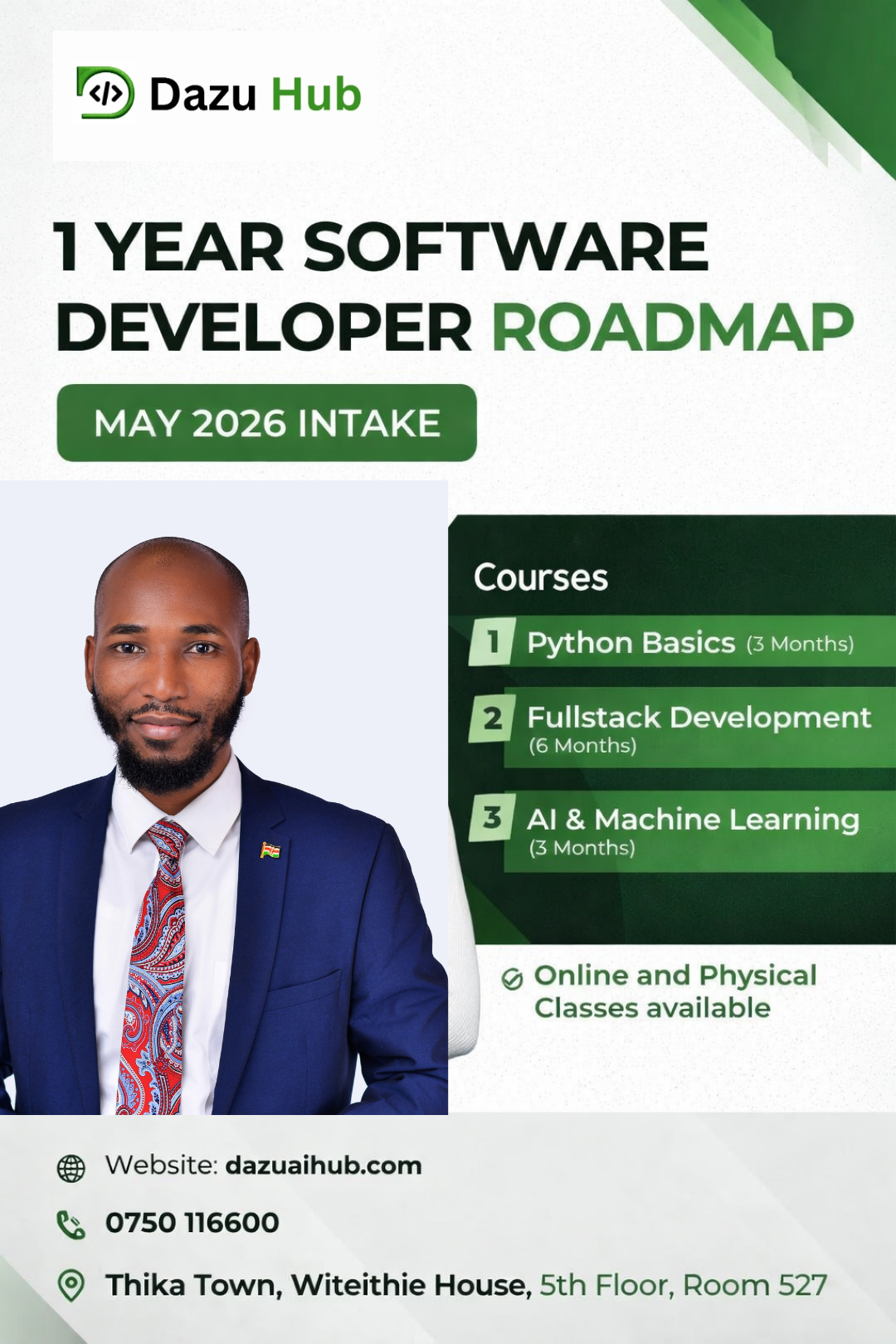 Software Developer in 1 year